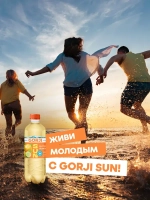 Газированная вода со вкусом Цитрус Лимон GORJI Горджи 1 л, упаковка 9 шт