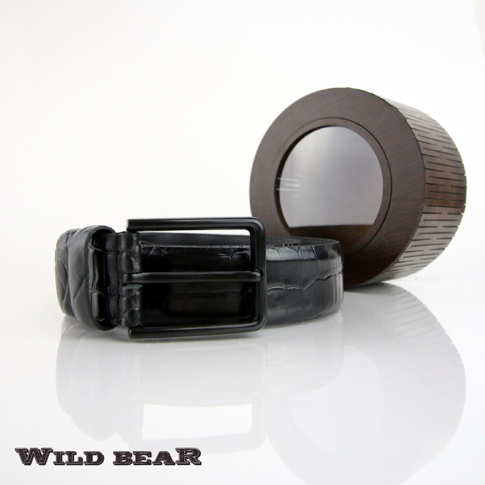Ремень WILD BEAR RM-002f Black Premium