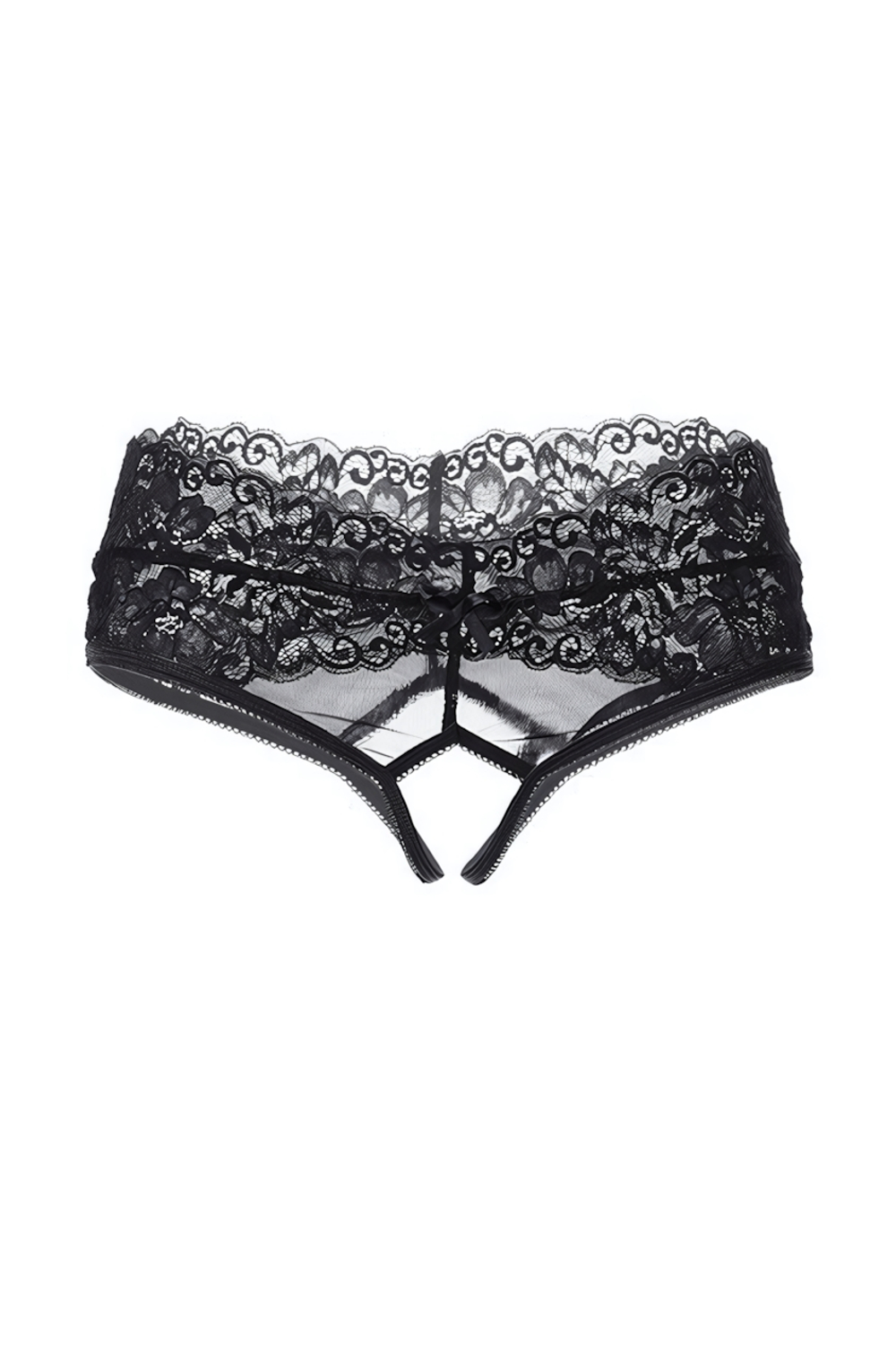 Эротические трусики Erolanta Lingerie Collection, черные (54-56) (Цвет: черный)