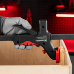 Струбцина универсальная F-образная, 760 х 1065 х 90 мм, пластмассовый корпус Matrix