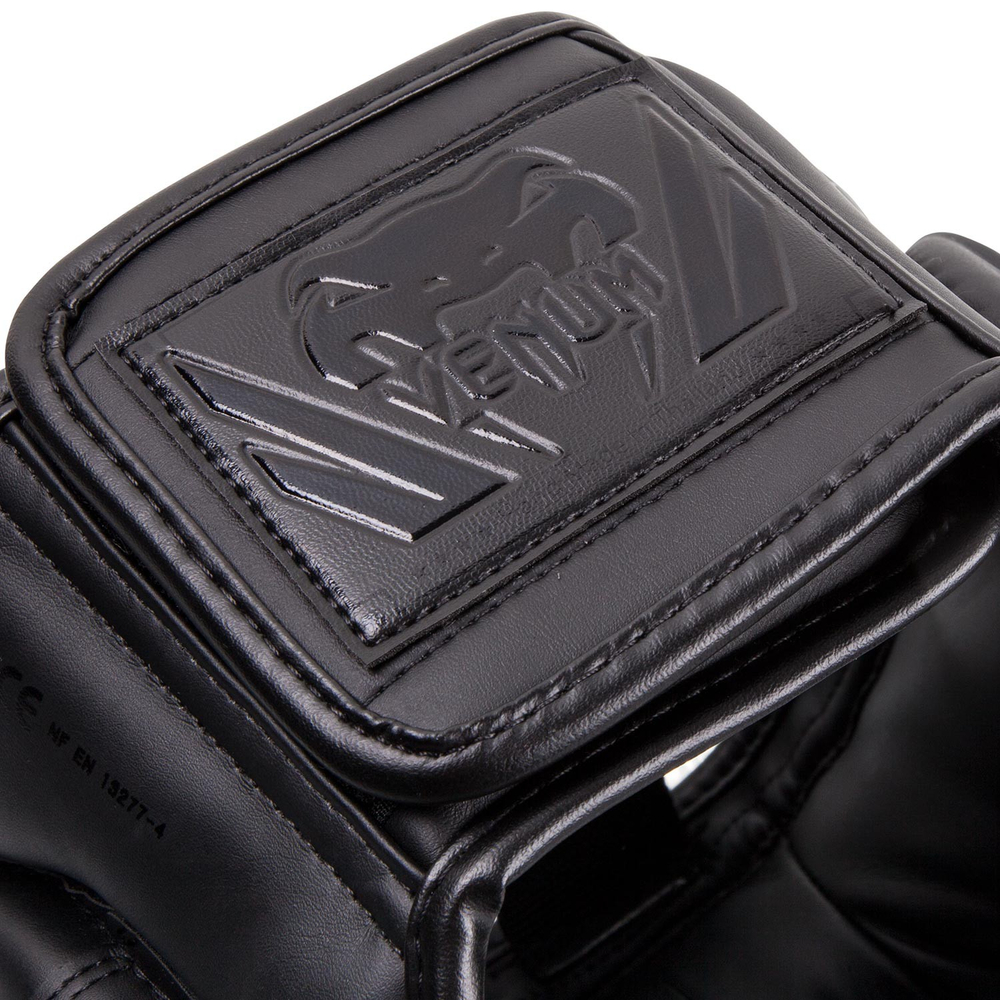 Шлем боксерский Venum Elite Iron Neo Black