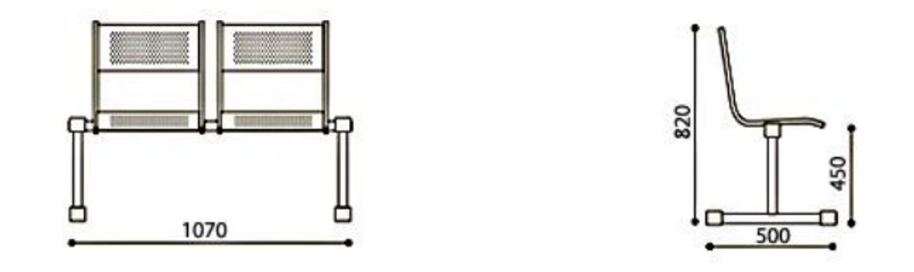 Система сидений СЕЛЕНА ЭКОНОМ (2-Х , 3-х, 4-х МЕСТНАЯ)