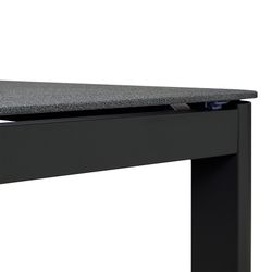 Стол обеденный Leif, 80х80 см, темно-серый