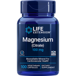 Magnesium (Citrate) 100 мг 100 капсул Life Extension