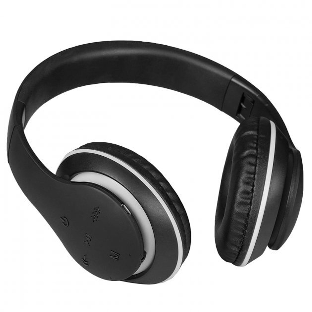 Наушники Bluetooth 5.0 Pangpai P351 LED Black