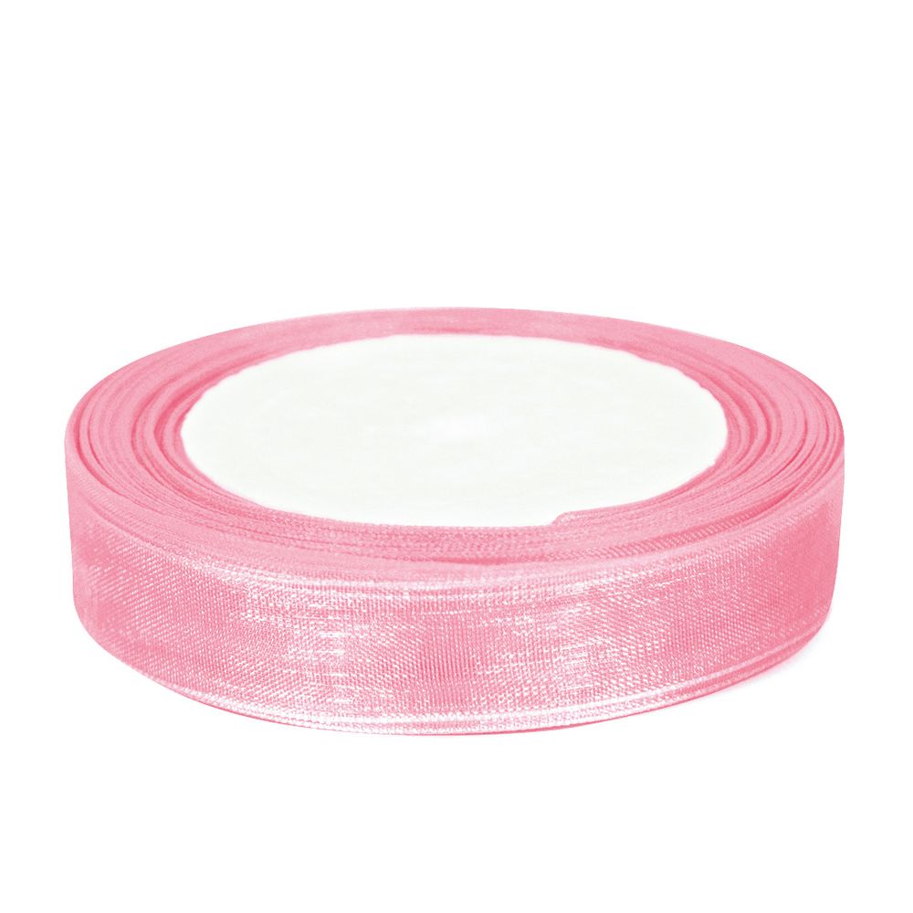 Лента органза розовое золото 2,5 см ДБ