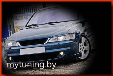 Реснички на фары для Opel Vectra B
