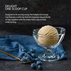 Креманка 140 мл "Delight" 9,9*9,7 см h8,8 см стекло Ocean [6]