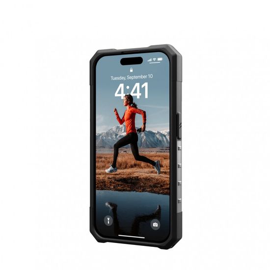 Чехол Uag Plasma для iPhone 15 Pro 6.1", цвет тонированный (Ash)