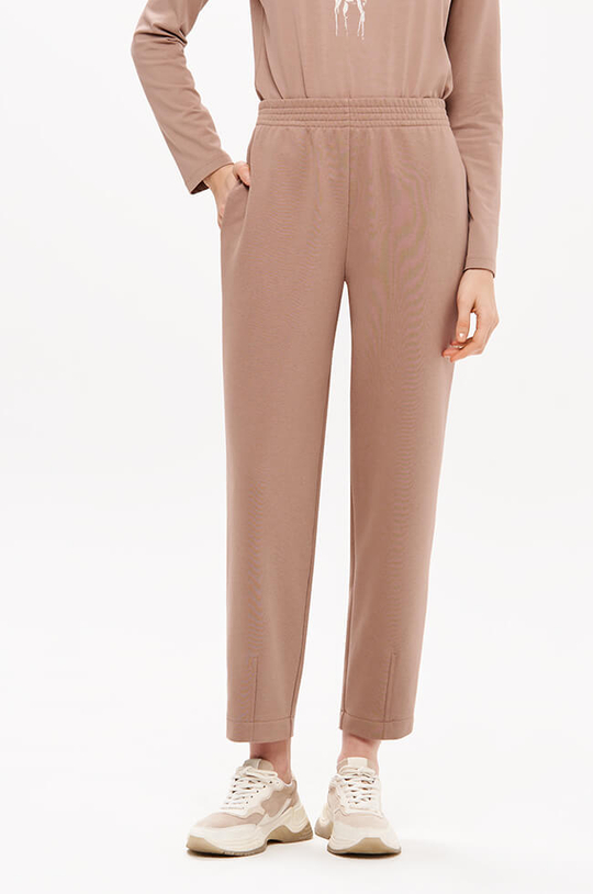 31187 Брюки женские (капучино)