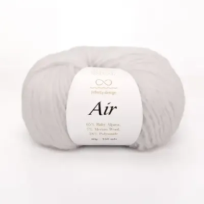 Air (65% бэби альпака, 7% мериносов шерсть, 28% полиамид) 150м/50гр