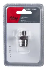 Переходник Fubag 1/4"M-1/2"M в блистере