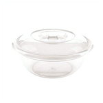 Тазик с крышкой прозрачный 9л.