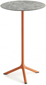 Стол ламинированный барный складной Scab Design Tripe Folding, терракотовый, зернистый