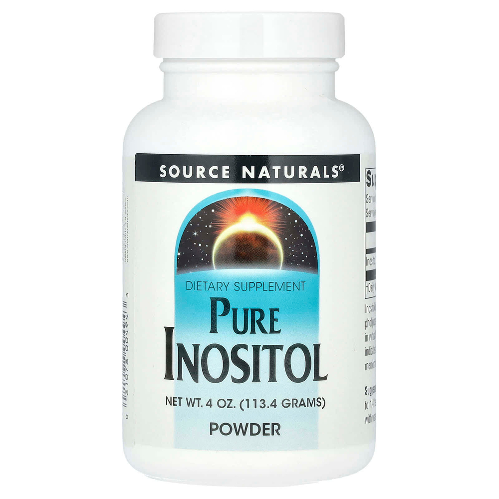 Source Naturals, Чистый инозит в порошке, 113,4 г (4 унции)