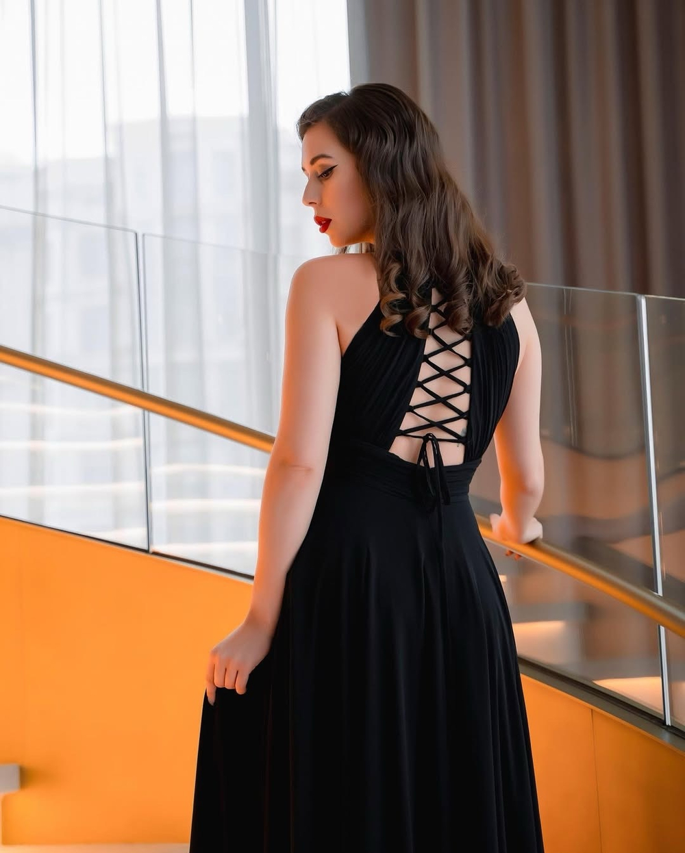 платье макси, вечернее