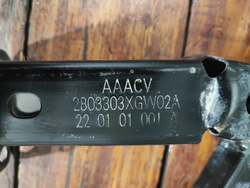 Усилитель переднего бампера нижний Haval Jolion 21-нв Б/У Оригинал 2803303XGW02A