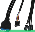 Корпус Aerocool Aero One белый без БП (Frost-G-WT-v1)