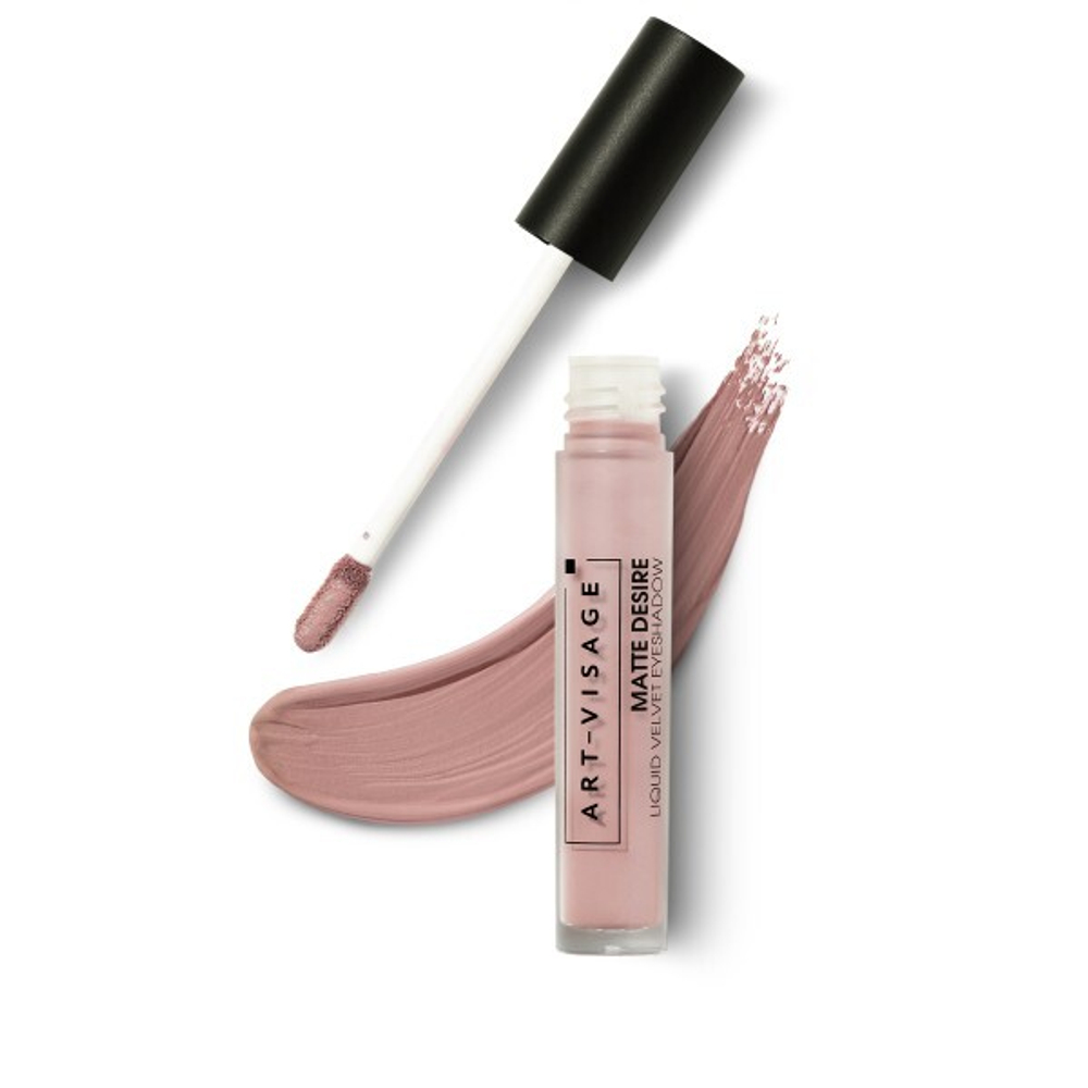 Art-Visage Тени для век Matte Desire, жидкие, матовые, тон №09, Розовое парфе, 4,3 мл