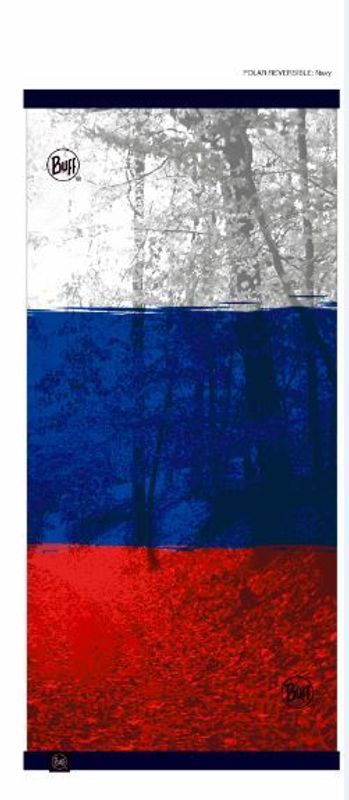 Шарф-труба трансформер двухсторонний Buff Russian Flag Фото 1