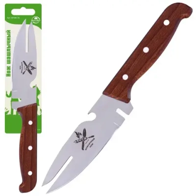 Нож шашлычный 24,5см, длина лезвия 13,5см 84-74