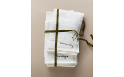 Zara Home Муслиновые салфетки из хлопка, z amana biel, 45x45 см (7 шт.)