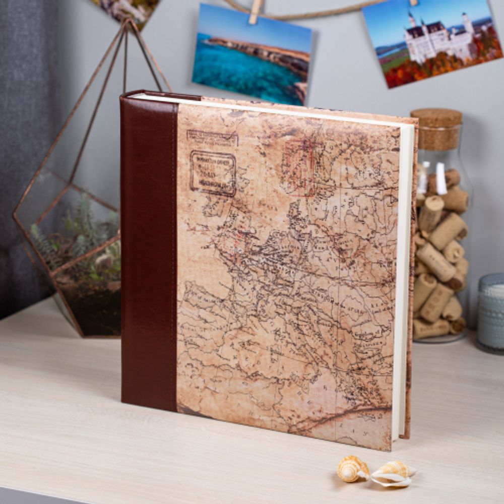 Фотоальбом Image Art IA-BBM46200 серия 138 путешествие с кармашками книжный переплёт 10х15 50 листов 200 фото