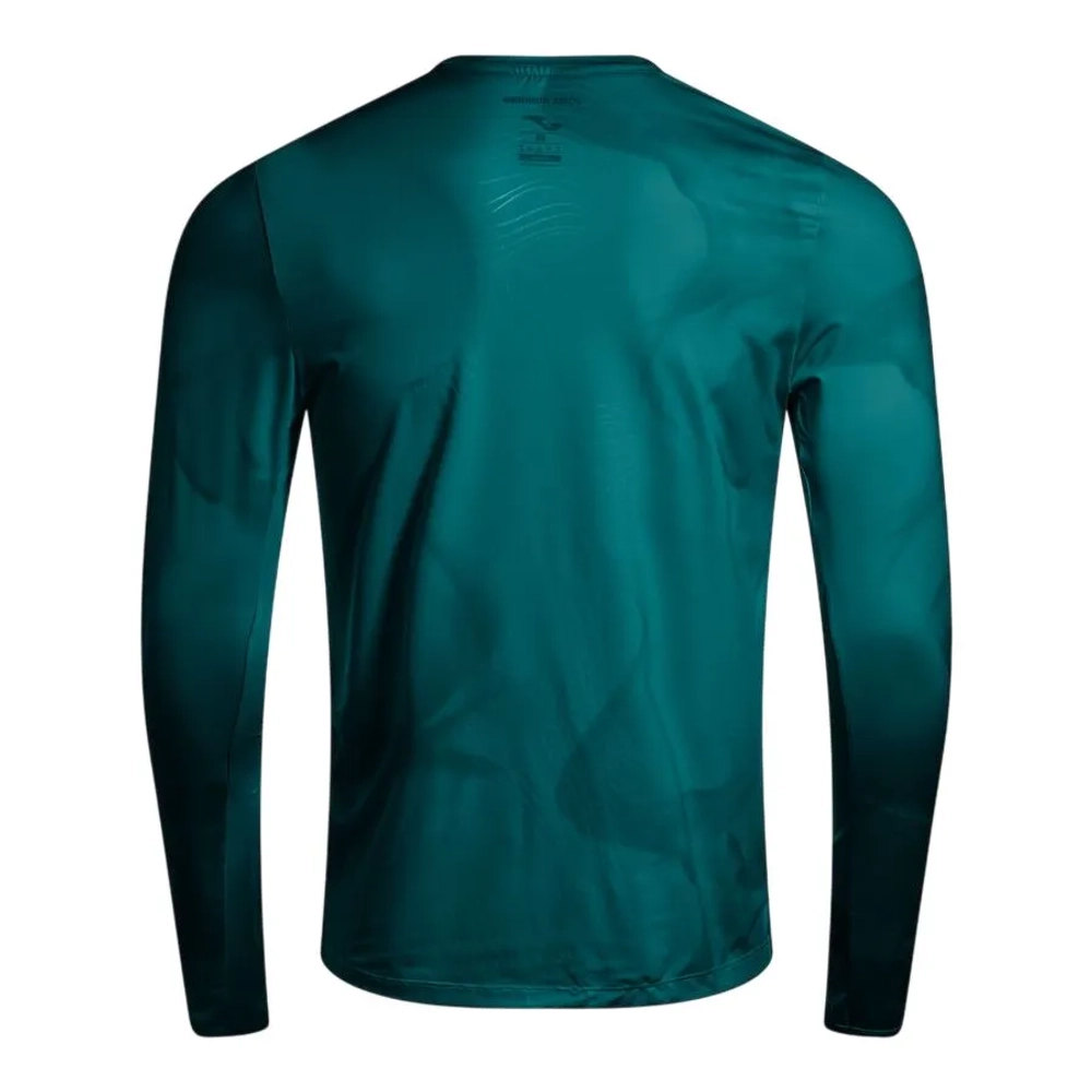 Теннисная футболка Joma R-Night Long Sleeve - turquoise