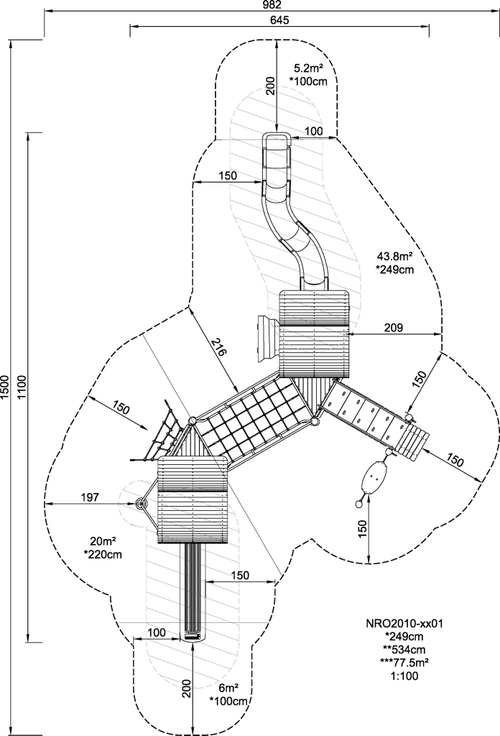 Двойная башня волшебника с лестницей