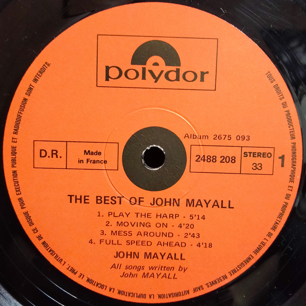 John Mayall / The Best Of John Mayall (2LP)