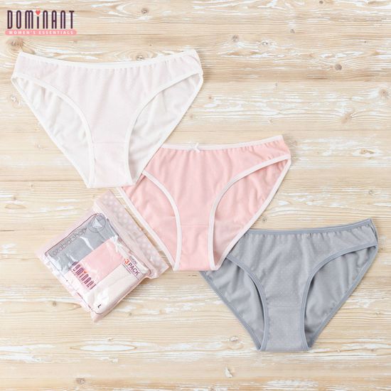 Трусики женские DOMINANT 35000-152, BIKINI, 3 шт. в уп.