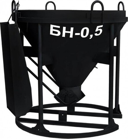 Бадья для бетона Специалист БН-0,5 (лоток) 990.050.00.000