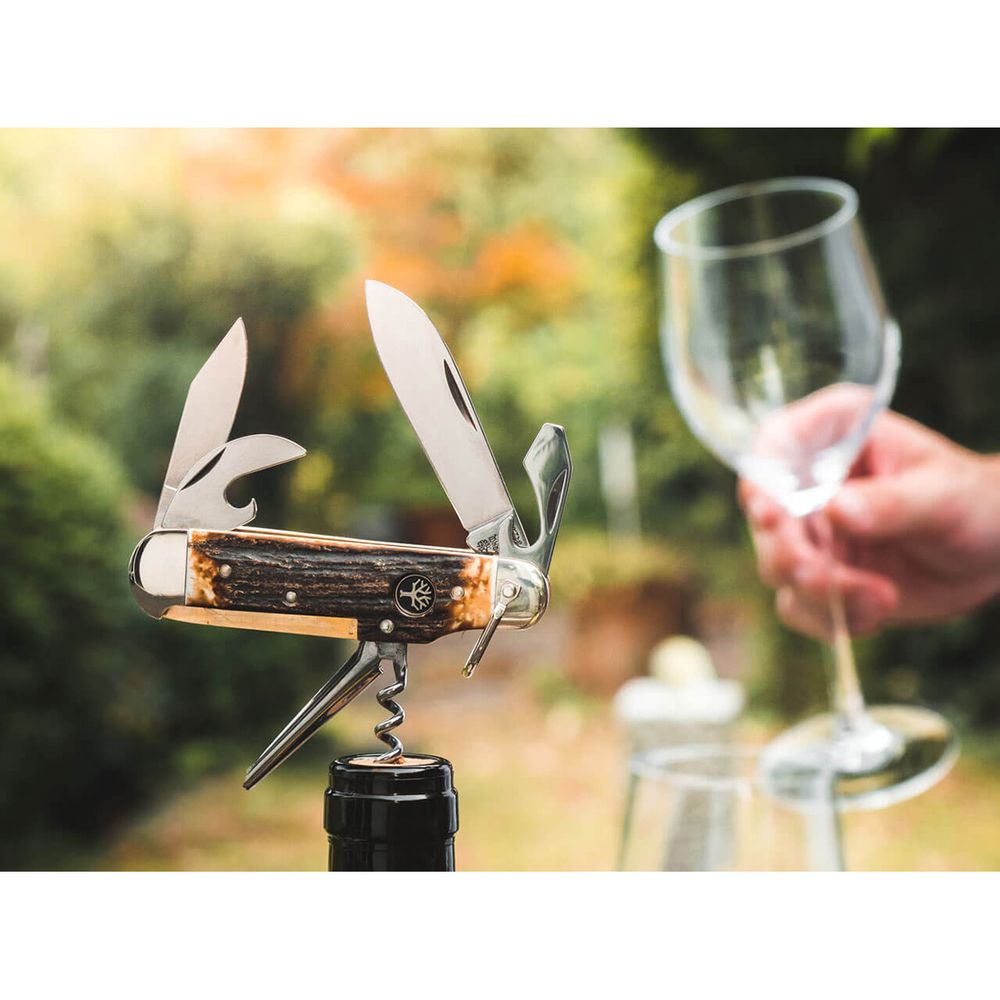 Складной нож Boker 110182HH Camp Knife Stag