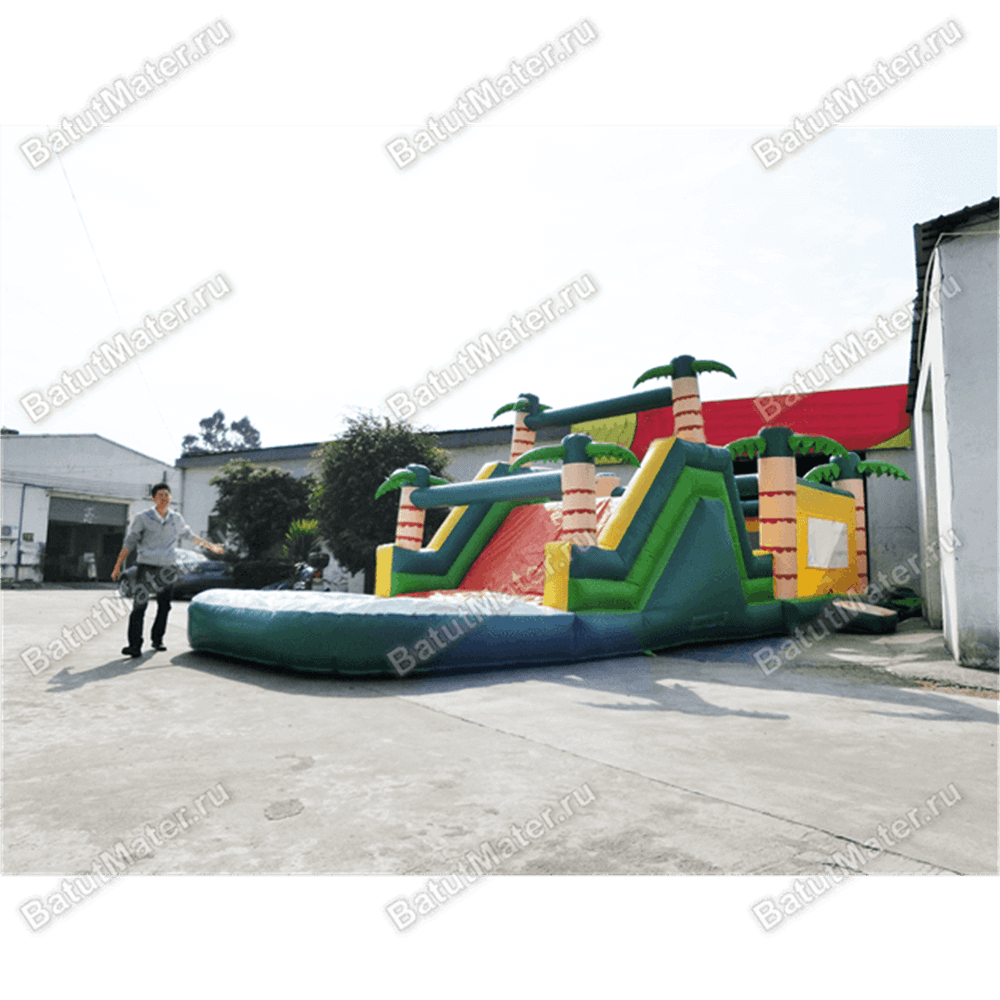 Коммерческий надувной батут "Приключения в  Африке"