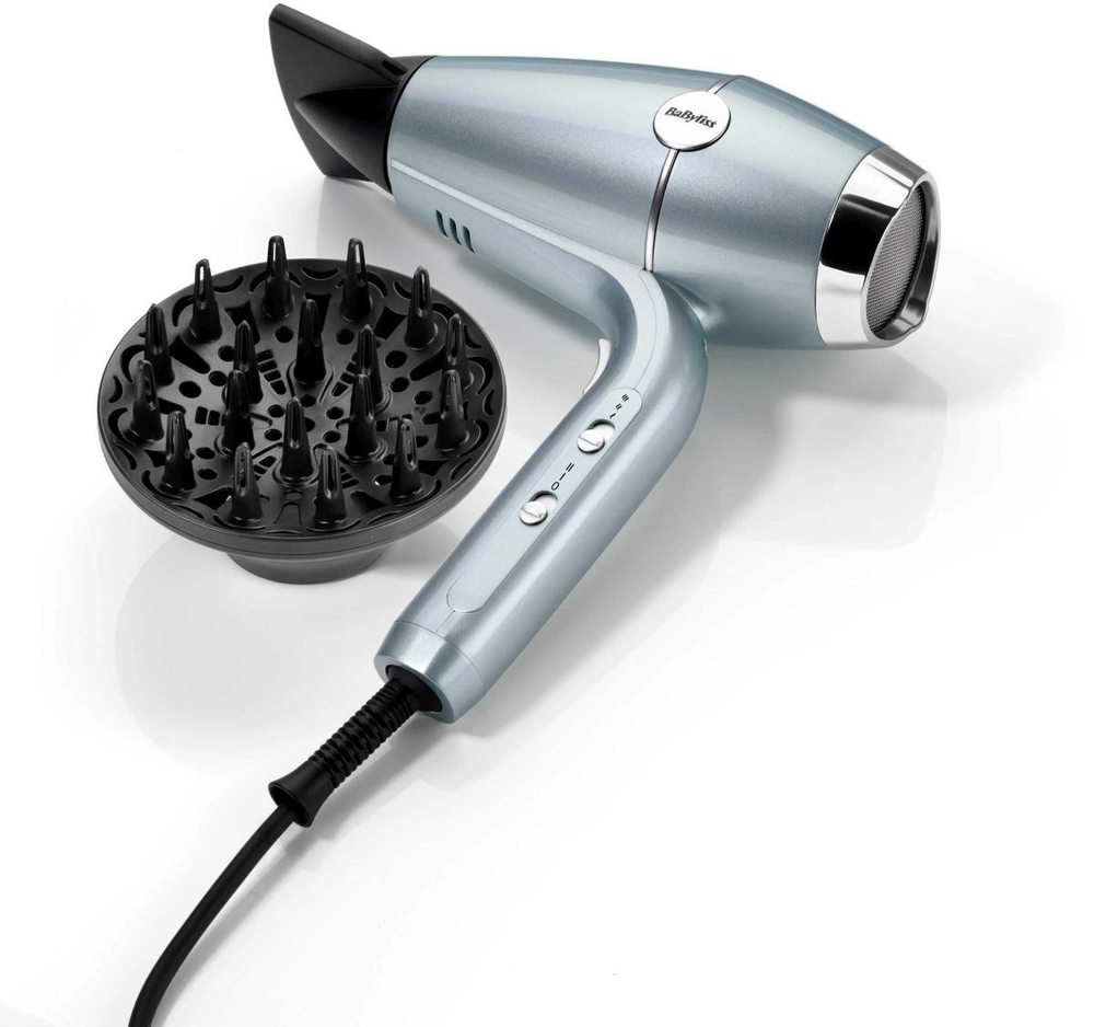 Фен BaByliss D773DE голубой
