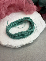 Шнур для плетения браслетов 0,6 мм, Винтажный ментол (5 м)