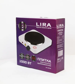 Настольная плитка электрическая LIRA LR 1201B (1-К,диск)