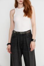 ТОНКИЙ РЕМЕНЬ НА КОБУРНЫХ КНОПКАХ SRB BLACK