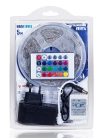 Светодиодная лента 12В 5 метров RGB с пультом