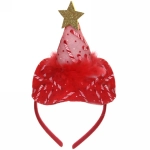 Ободок карнавальный с подсветкой «Колпак с звездой»