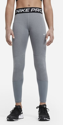 Штаны для девочки теннисные Nike Pro G Tight - серый