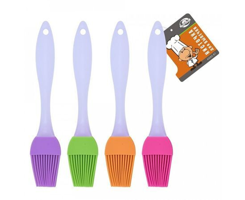 Кисточка для выпечки AN80-87 силикон Жёлтая