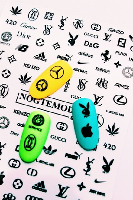 Наклейки NogteModa №053