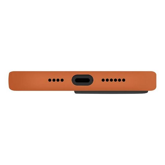 Чехол Uniq LINO MagSafe для iPhone 15 Pro Max Orange (IP6.7P(2023)-LINOHMORG)