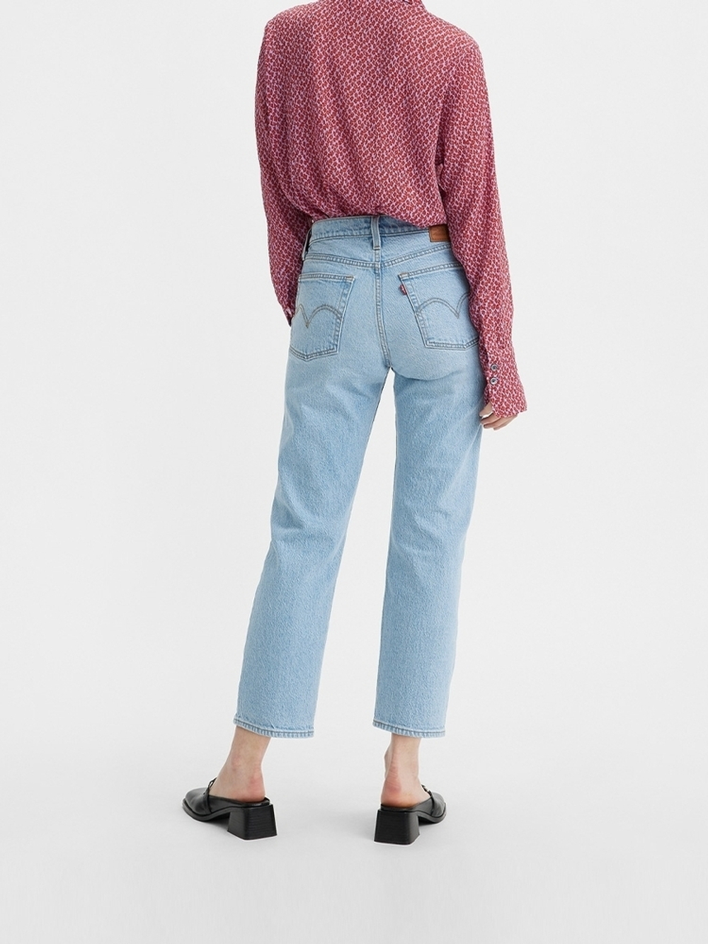 Женские прямые джинсы Levi's Wedgie Straight 34964-0196