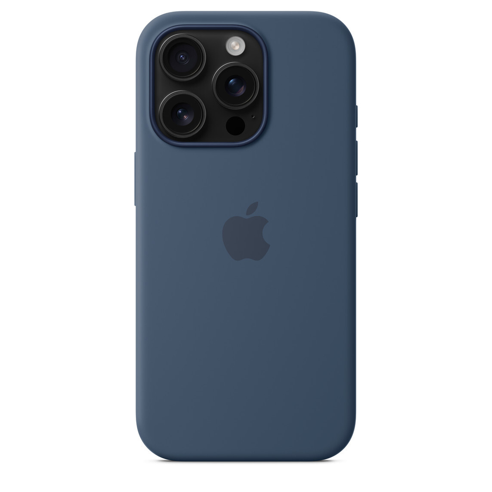Silicone Case with MagSafe Denim iPhone 16 Pro Max / 16 Pro