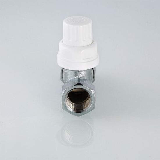 Клапан термостатический Valtec 1/2" прямой с доп. уплотнением арт. VT.032.NR.04 для радиаторов