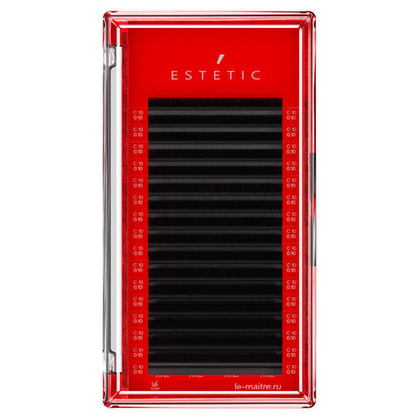 Черные ресницы Le maitre "Estetic" MIX - 16 линий