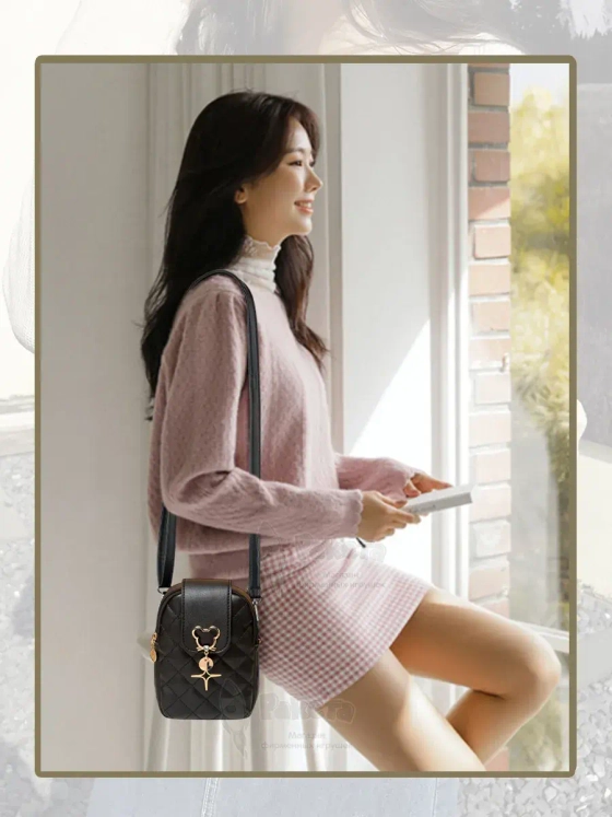 Сумка для девочки подростка на плечо кросс боди