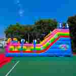 Коммерческий надувной батут «В гостях у дельфинов 2», 10*5*5 м